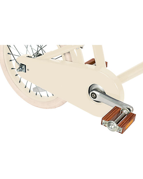 Banwood Bicicletta Classic Con Pedali - Cream - Da 4 a 7 Anni - Rotelle Rimovibili Biciclette