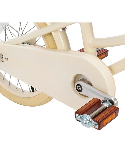 Banwood Bicicletta Classic con Pedali Crema - da 4 a 7 Anni - Rotelle Rimovibili Biciclette
