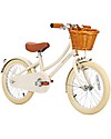 Banwood Bicicletta Classic con Pedali Crema - da 4 a 7 Anni - Rotelle Rimovibili Biciclette