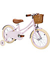 Banwood Bicicletta Classic Con Pedali Rosa - Da 4 a 7 Anni - Rotelle Rimovibili Biciclette