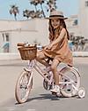 Banwood Bicicletta Classic Con Pedali Rosa - Da 4 a 7 Anni - Rotelle Rimovibili Biciclette