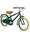 Banwood Bicicletta Classic Con Pedali Verde - Da 4 a 7 Anni - Rotelle Rimovibili Biciclette