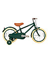 Banwood Bicicletta Classic Con Pedali Verde - Da 4 a 7 Anni - Rotelle Rimovibili Biciclette