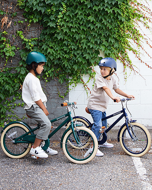 Banwood Casco Classico per Biciclette, Rosso - Per Bambini da 3 a 7 Anni!  unisex (bambini)