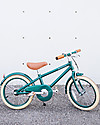 Banwood Bicicletta Classic Con Pedali Verde - Da 4 a 7 Anni - Rotelle Rimovibili Biciclette