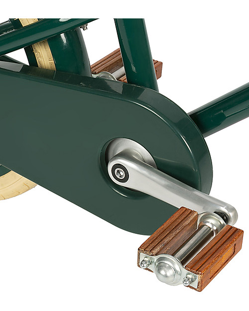Banwood Bicicletta Classic Con Pedali Verde - Da 4 a 7 Anni - Rotelle Rimovibili Biciclette