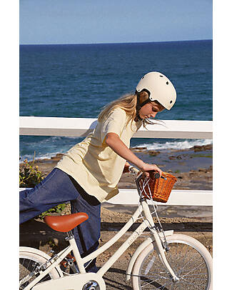 Banwood Bicicletta Classic con Pedali - Vintage Crema - da 6 a 10 anni - Cambio a 7 velocità Biciclette