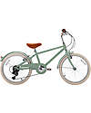 Banwood Bicicletta Classic con Pedali - Vintage Verde Foresta - da 6 a 10 anni - Cambio a 7 velocità Biciclette