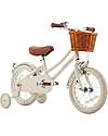 Banwood Bicicletta Classic Vintage 14"- Crema - Da 3 a 6 Anni - Rotelle Rimovibili Biciclette