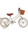 Banwood Bicicletta Classic Vintage 14"- Crema - Da 3 a 6 Anni - Rotelle Rimovibili Biciclette