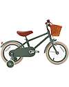 Banwood Bicicletta Classic Vintage 14" - Foresta - Da 3 a 6 Anni - Rotelle Rimovibili Biciclette