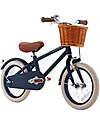 Banwood Bicicletta Classic Vintage 14" - Navyblue - Da 3 a 6 Anni - Rotelle Rimovibili Biciclette