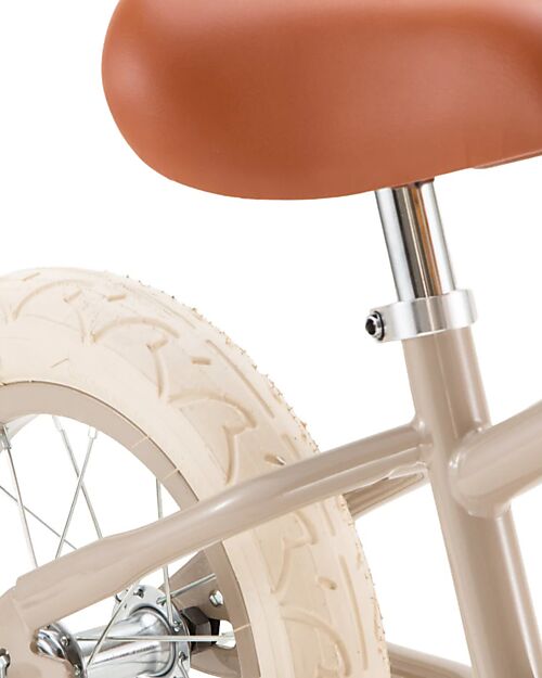 Banwood Bicicletta Senza Pedali First Go, Beige - per Bambini da 3 a 5 Anni! Biciclette senza Pedali