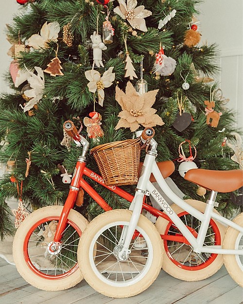Banwood Bicicletta Senza Pedali First Go, Bianca - Per Bambini da 3 a 5 anni! Biciclette senza Pedali