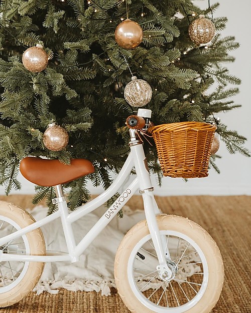 Banwood Bicicletta Senza Pedali First Go, Bianca - Per Bambini da 3 a 5 anni! Biciclette senza Pedali