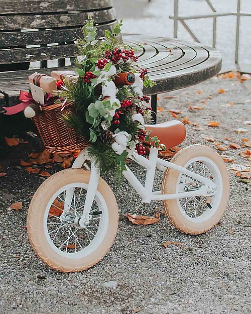 Banwood Bicicletta Senza Pedali First Go, Bianca - Per Bambini da 3 a 5 anni! Biciclette senza Pedali