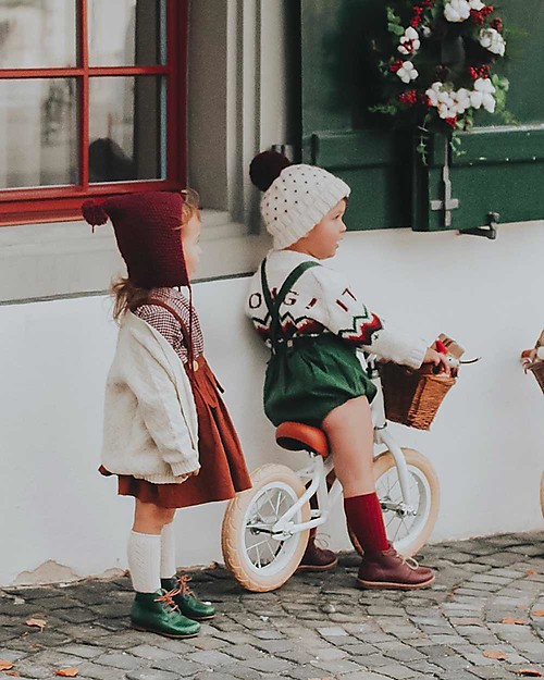 Banwood Bicicletta Senza Pedali First Go, Bianca - Per Bambini da 3 a 5 anni! Biciclette senza Pedali