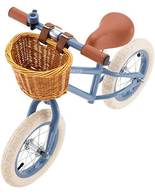 Banwood Bicicletta Senza Pedali First Go, Blu - per Bambini da 3 a 5 Anni! Biciclette senza Pedali