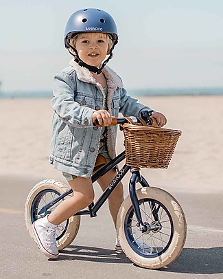 Banwood Bicicletta Senza Pedali First Go, Blu - Per Bambini da 3 a 5 anni! Biciclette Senza Pedali