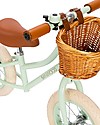 Banwood Bicicletta Senza Pedali First Go + Casco Classico per Biciclette Per Bambini - Menta - da 3 a 5 anni! Biciclette senza Pedali