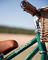 Banwood Bicicletta Senza Pedali First Go + Casco Classico per Biciclette Per Bambini - Verde Scuro - da 3 a 5 anni! Biciclette senza Pedali