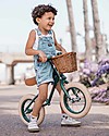 Banwood Bicicletta Senza Pedali First Go + Casco Classico per Biciclette Per Bambini - Verde Scuro - da 3 a 5 anni! Biciclette senza Pedali