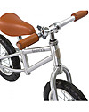 Banwood Bicicletta Senza Pedali First Go, Chrome - Per Bambini da 3 a 5 anni! Biciclette senza Pedali