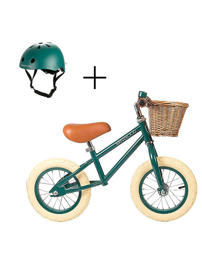 Casco verde bicicleta - Banwood