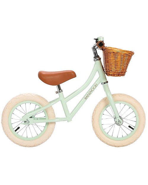 Banwood Bicicletta Senza Pedali First Go Menta - per Bambini da 3 a 5 Anni! Biciclette senza Pedali