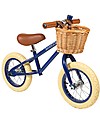 Banwood Bicicletta Senza Pedali First Go, Navy Blu - Per Bambini da 3 a 5 anni! Biciclette senza Pedali