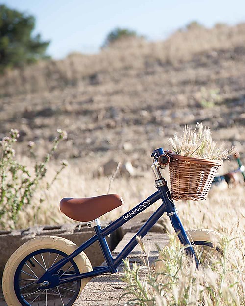 Banwood Bicicletta Senza Pedali First Go, Navy Blu - Per Bambini da 3 a 5 anni! Biciclette senza Pedali
