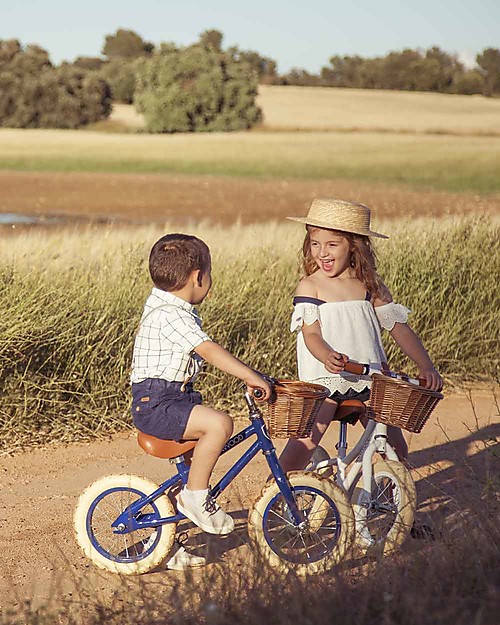 Banwood Bicicletta Senza Pedali First Go, Navy Blu - Per Bambini da 3 a 5 anni! Biciclette senza Pedali