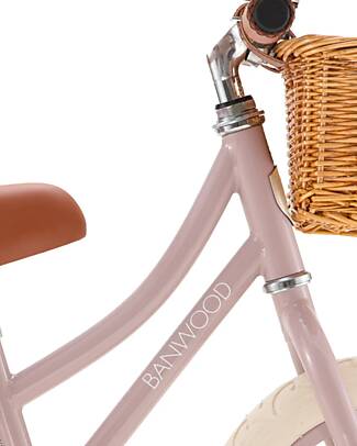 Banwood Bicicletta Senza Pedali First Go, Rosa Antico - per Bambini da 3 a 5 Anni! Biciclette senza Pedali