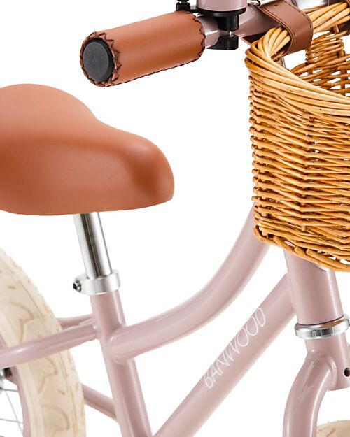 Banwood Bicicletta Senza Pedali First Go, Rosa Antico - per Bambini da 3 a 5 Anni! Biciclette senza Pedali