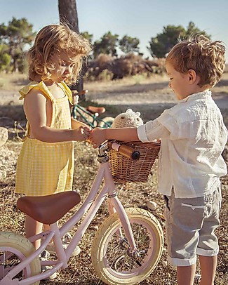 Banwood Bicicletta Senza Pedali First Go, Rosa - Per Bambine da 3 a 5 anni! Biciclette Senza Pedali