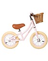 Banwood Bicicletta Senza Pedali First Go - Rosa - Per Bambini da 3 a 5 anni! Biciclette senza Pedali