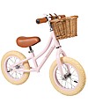 Banwood Bicicletta Senza Pedali First Go - Rosa - Per Bambini da 3 a 5 anni! Biciclette senza Pedali