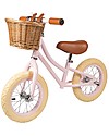 Banwood Bicicletta Senza Pedali First Go - Rosa - Per Bambini da 3 a 5 anni! Biciclette senza Pedali