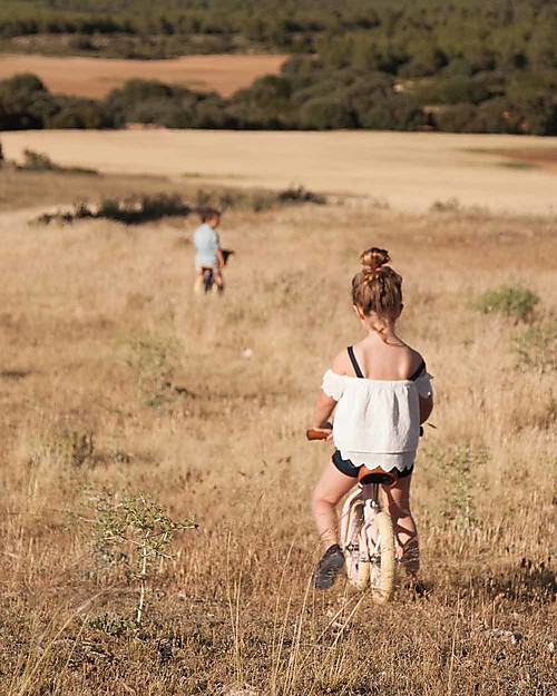 Banwood Bicicletta Senza Pedali First Go - Rosa - Per Bambini da 3 a 5 anni! Biciclette senza Pedali
