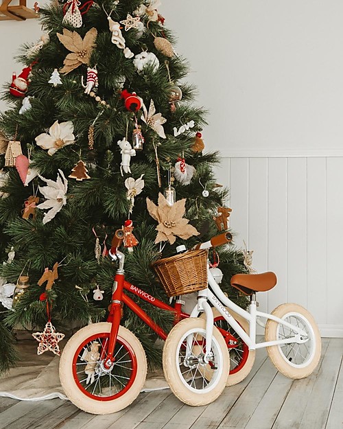 Banwood Bicicletta Senza Pedali First Go, Rossa - Per Bambini da 3 a 5 anni! Biciclette senza Pedali