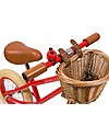 Banwood Bicicletta Senza Pedali First Go, Rossa - Per Bambini da 3 a 5 anni! Biciclette senza Pedali