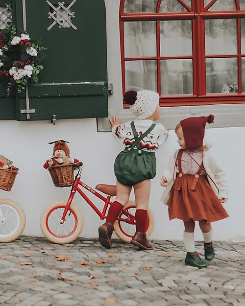 Banwood Bicicletta Senza Pedali First Go, Rossa - Per Bambini da 3 a 5 anni! Biciclette senza Pedali