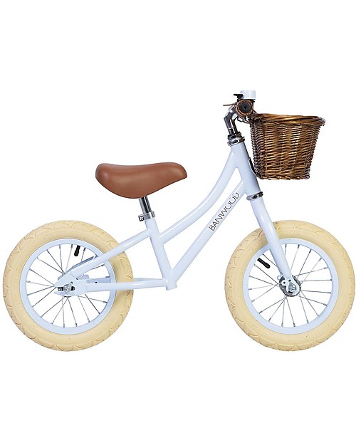Banwood Bicicletta Senza Pedali First Go, Sky - Per Bambini da 3 a 5 anni! Biciclette senza Pedali