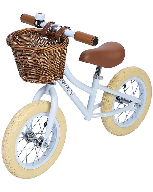 Banwood Bicicletta Senza Pedali First Go, Sky - Per Bambini da 3 a 5 anni! Biciclette senza Pedali