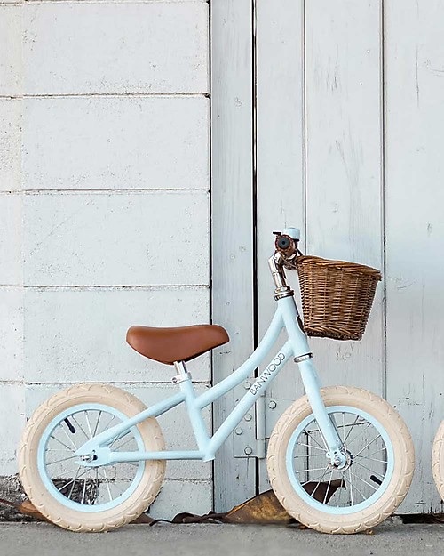 Banwood Bicicletta Senza Pedali First Go, Sky - Per Bambini da 3 a 5 anni! Biciclette senza Pedali