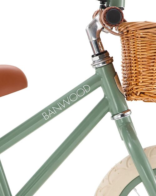Banwood Bicicletta Senza Pedali First Go, Verde Chiaro - per Bambini da 3 a 5 Anni! Biciclette senza Pedali