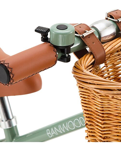 Banwood Bicicletta Senza Pedali First Go, Verde Chiaro - per Bambini da 3 a 5 Anni! Biciclette senza Pedali