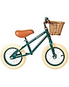 Banwood Bicicletta Senza Pedali First Go, Verde scuro - Per Bambini da 3 a 5 anni! Biciclette senza Pedali