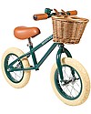 Banwood Bicicletta Senza Pedali First Go, Verde scuro - Per Bambini da 3 a 5 anni! Biciclette senza Pedali