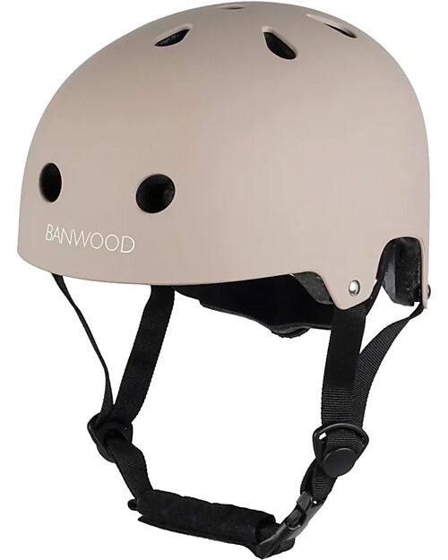 Banwood Casco Classico per Biciclette, Beige - Per Bambini da 3 a 7 Anni! Caschi Bici